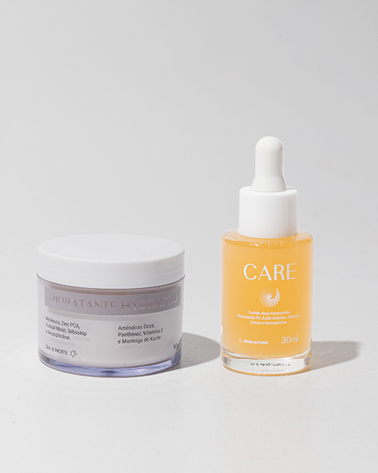 Duo Anti Acne/Anti Oleosidade • Sérum Care + Hidratante Hydrapro