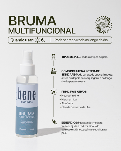 Bruma Multifuncional • Hidratação Intensa