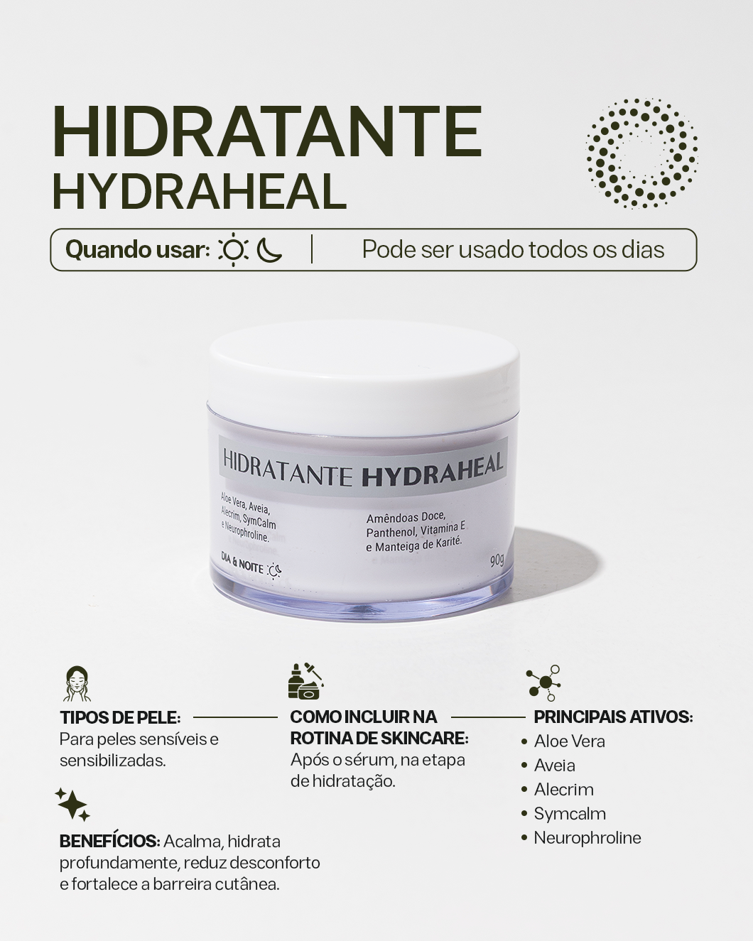 Hydraheal • Hidratante Nutritivo / Pele Sensível
